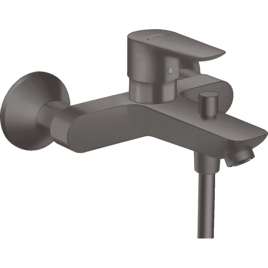 Смеситель для ванны Hansgrohe Talis E, черный глянцевый (71740340)