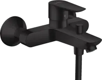 Смеситель для ванны Hansgrohe Talis E, однорычажный, наружного монтажа, матовый черный