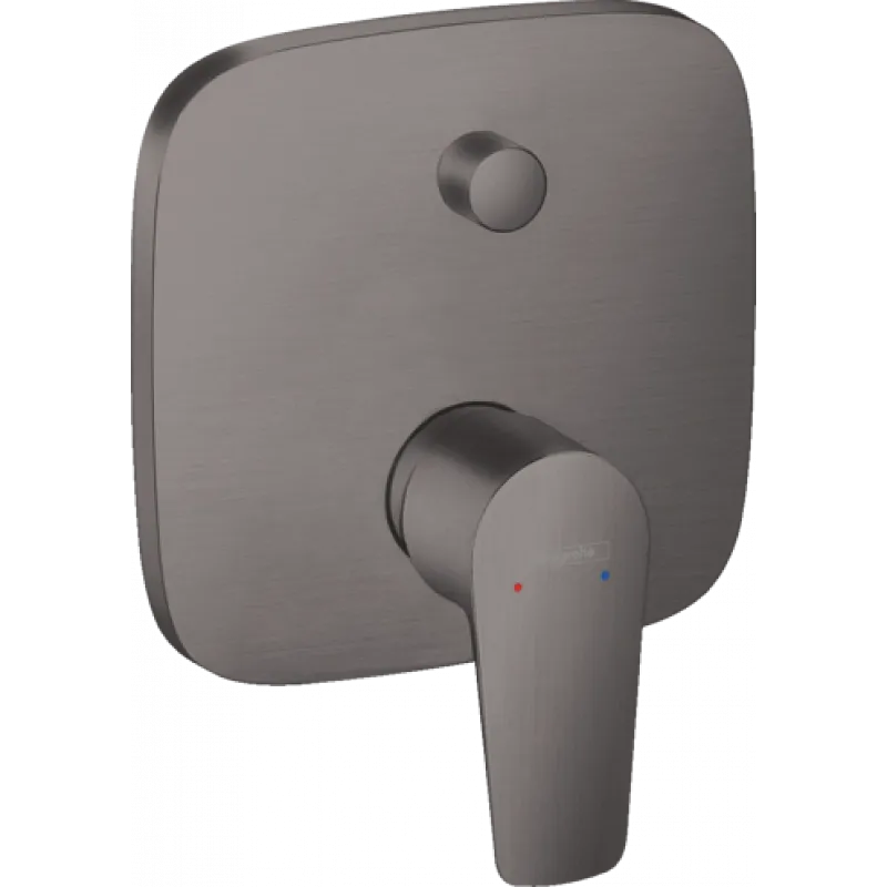 Смеситель для ванны/душа Hansgrohe Talis E скрытого монтажа, черный хром (71745340)