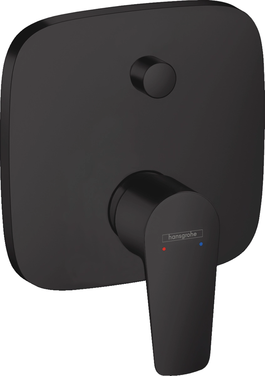 Змішувач для ванни/душа Hansgrohe Talis E прихованого монтажу, чорний матовий (71745670)