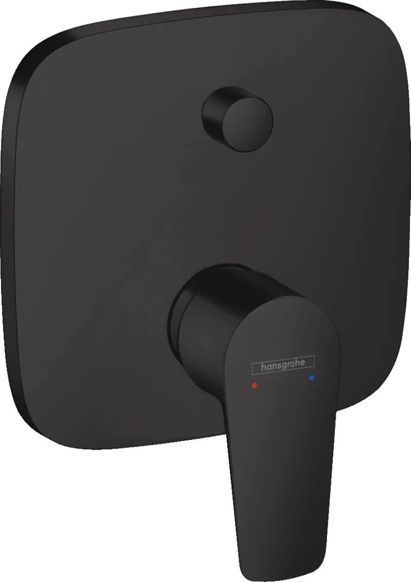 Смеситель для ванны/душа Hansgrohe Talis E скрытого монтажа, черный матовый (71745670)