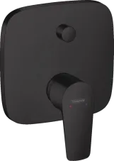 Смеситель для ванны/душа Hansgrohe Talis E скрытого монтажа, черный матовый (71745670)