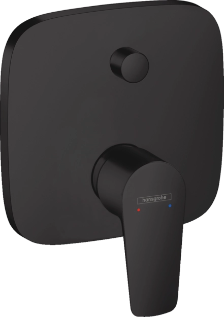 Змішувач для ванни/душа Hansgrohe Talis E прихованого монтажу, чорний матовий (71745670)