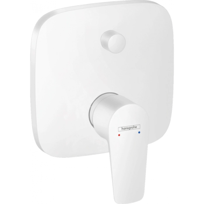 Смеситель для ванны/душа Hansgrohe Talis E скрытого монтажа, белый матовый (71745700)