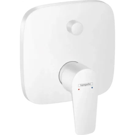 Смеситель для ванны/душа Hansgrohe Talis E скрытого монтажа, белый матовый (71745700)