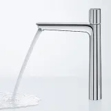 Змішувач для умивальника Hansgrohe Talis E 240 Select з донним клапаном pop-up, хром (71752000) Фото - 2