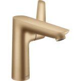 Змішувач для умивальника Hansgrohe Talis E 150 з донним клапаном, бронза матова (71754140)