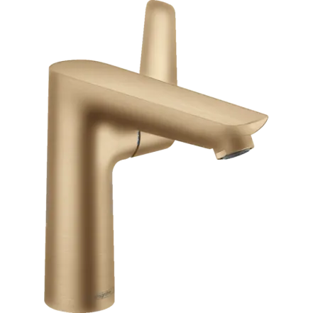 Змішувач для умивальника Hansgrohe Talis E 150 з донним клапаном, бронза матова (71754140)