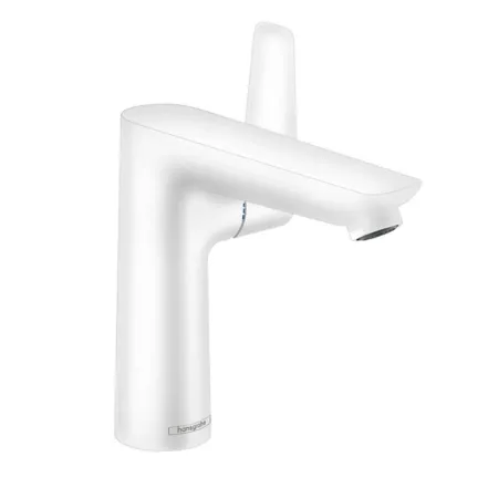 Змішувач для умивальника Hansgrohe Talis E 150 з донним клапаном, білий матовий (71754700)