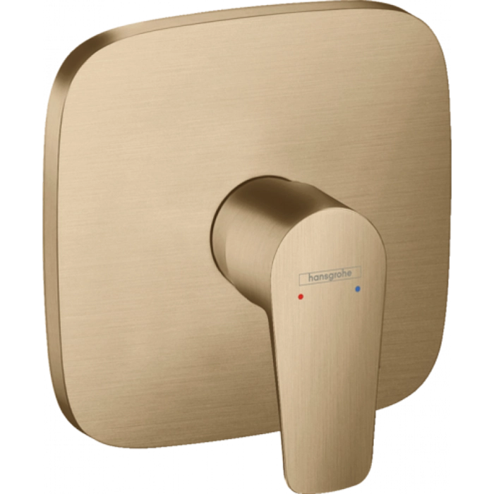 Змішувач для душу Hansgrohe TALIS E, одноважiльний, шлiфована бронза