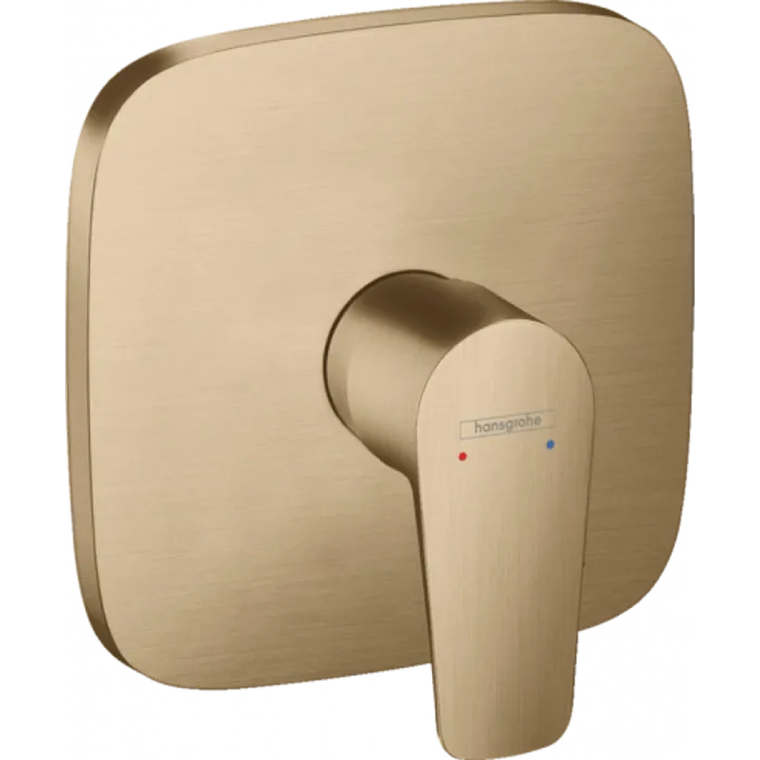 Смеситель для душа Hansgrohe TALIS E, однорычажный, шлифованная бронза