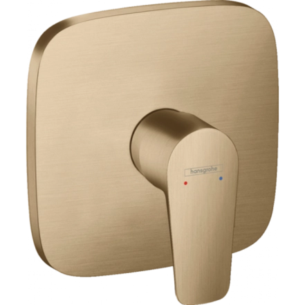 Змішувач для душу Hansgrohe TALIS E, одноважiльний, шлiфована бронза