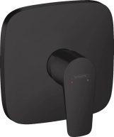 Смеситель для душа Hansgrohe TALIS E, однорычажный, скрытого монтажа, матовый черный
