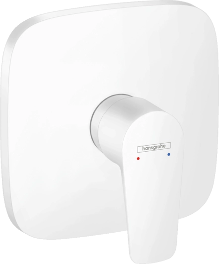 Смеситель для душа Hansgrohe Talis E без скрытой части, матовый белый (71765700)