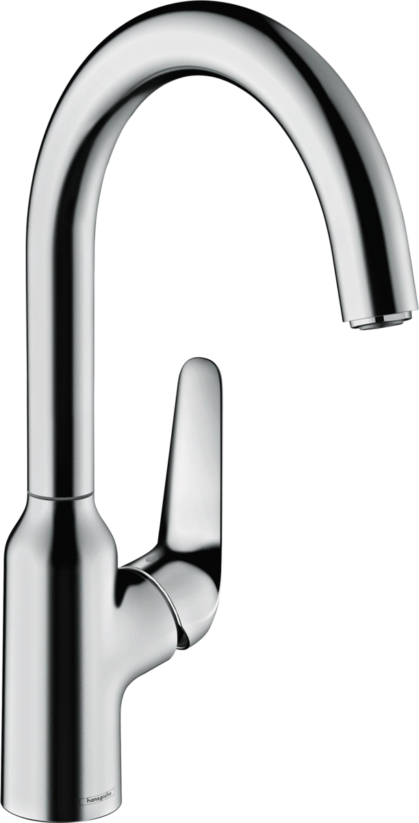 Змішувач для кухні Hansgrohe M421-H220, одноважiльний, хром