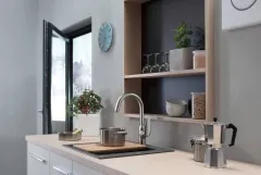 Смеситель для кухни Hansgrohe M421-H220, однорычажный, хром Фото - 2