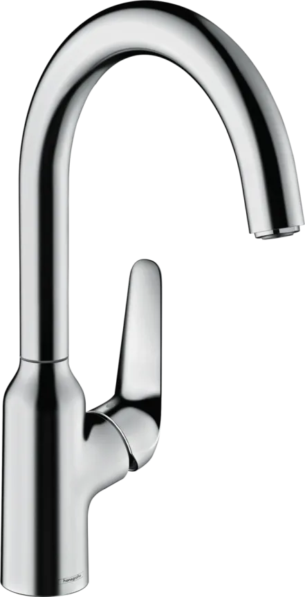 Змішувач для кухні Hansgrohe M421-H220, одноважiльний, хром
