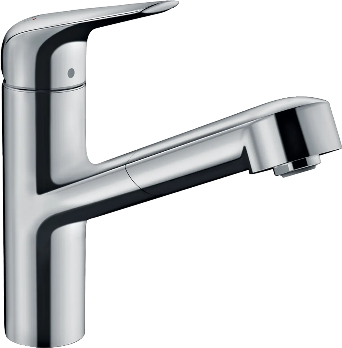  Смеситель для кухни Hansgrohe M427-H150, однорычажный, с выдвижным изливом, хром
