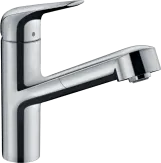  Смеситель для кухни Hansgrohe M427-H150, однорычажный, с выдвижным изливом, хром