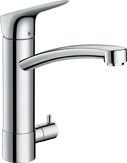 Змішувач для кухні Hansgrohe Logis M31 із доним клапаном, хром (71834000)