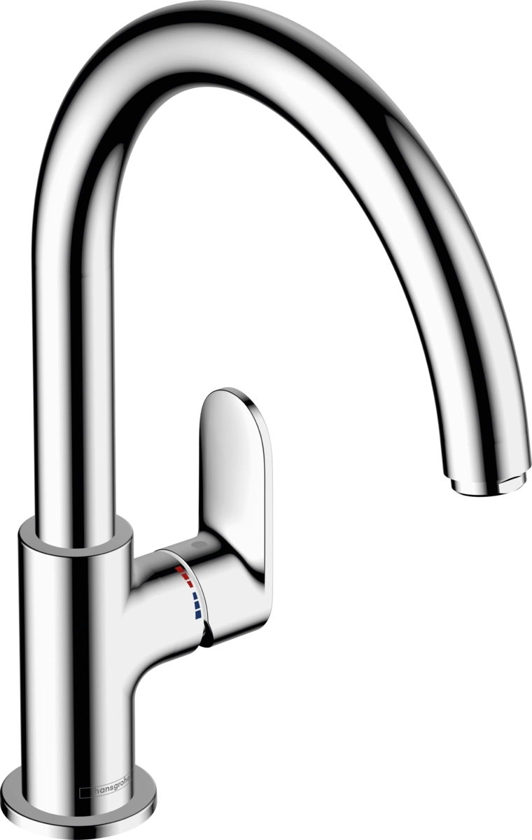 Змішувач для кухні Hansgrohe Vernis Blend M35 221мм, хром (71870000)