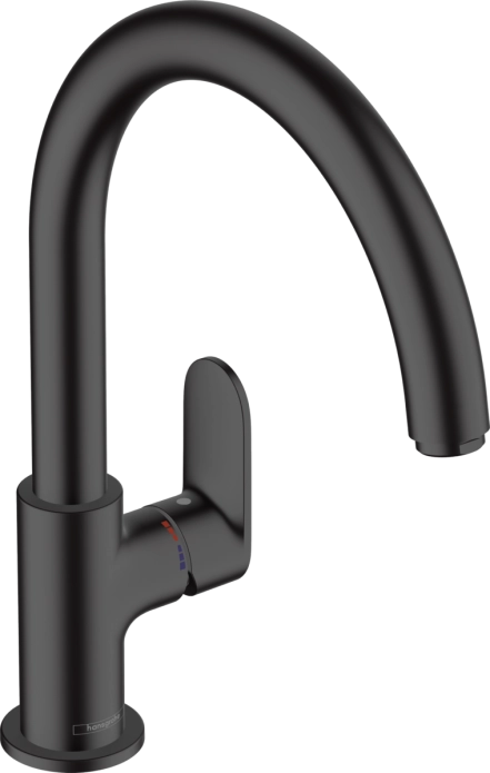 Смеситель для кухни Hansgrohe VERNIS BLEND, черный матовый