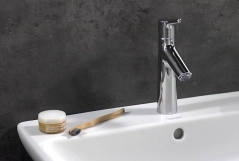 Змішувач для раковини Hansgrohe Talis S (72020000) Фото - 1