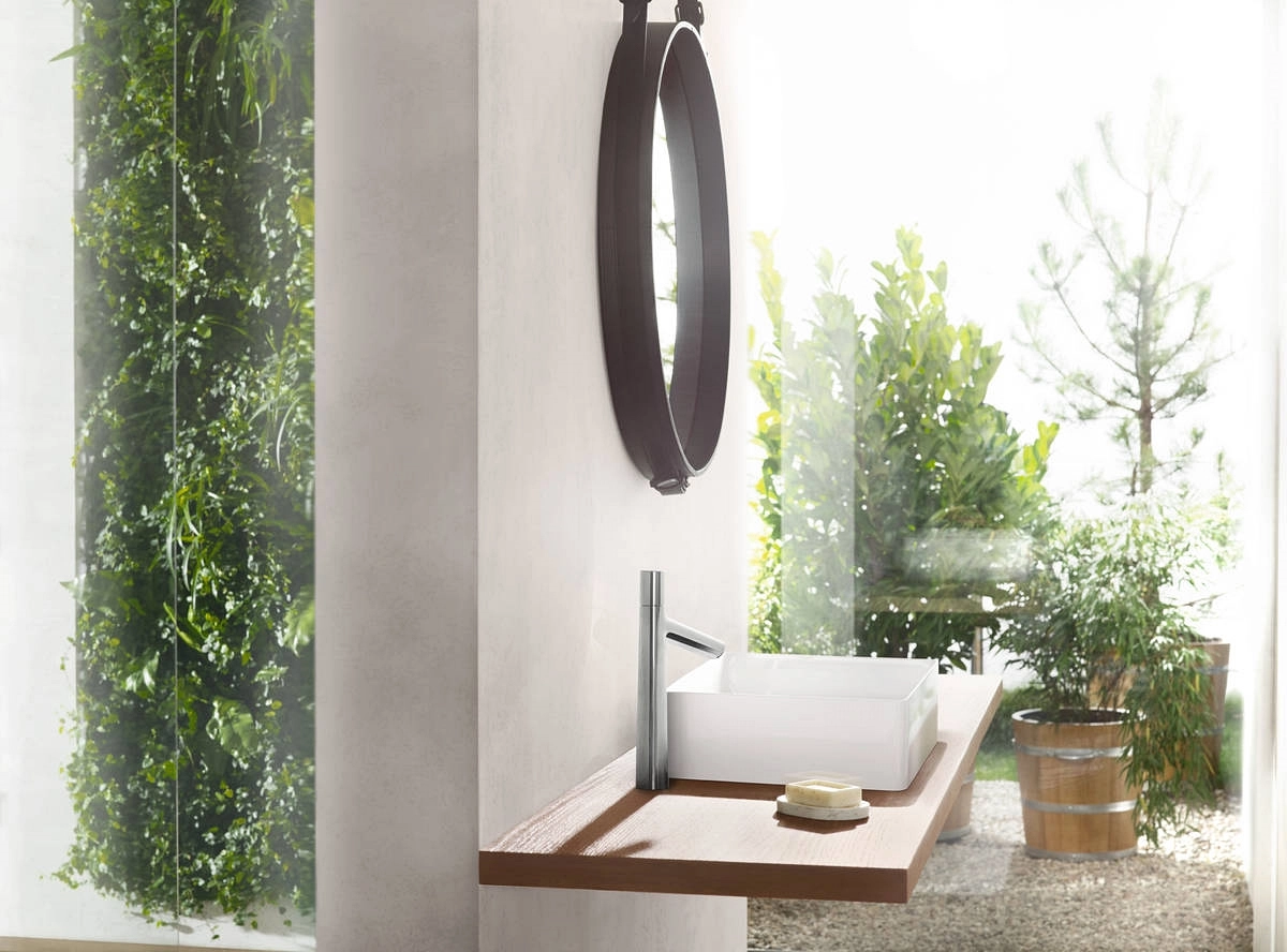 Змішувач для умивальника Hansgrohe Talis Select S 190, хром (72045000) Фото - 1