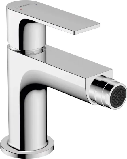 Смеситель для биде Hansgrohe Rebris E с металлическим донным клапаном, хром (72213000)