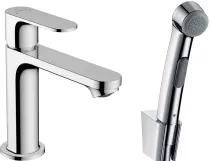 Смеситель для умывальника Hansgrohe REBRIS S 110, с гигиенической лейкой