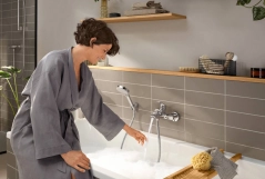 Змішувач для  ванни Hansgrohe REBRIS E Фото - 2