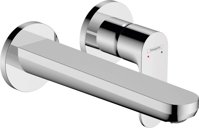 Змішувач для умивальника Hansgrohe REBRIS S на 2 отвори,  хром