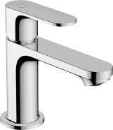 Смеситель для умывальника Hansgrohe REBRIS S 80, CoolStart, Eco Smart+, хром