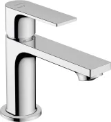 Змішувач для раковини Hansgrohe Rebris E CoolStart EcoSmart+ зі зливним гарнітуром, хром 72587000