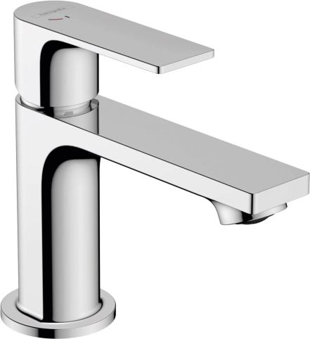 Змішувач для раковини Hansgrohe Rebris E CoolStart EcoSmart+ зі зливним гарнітуром, хром 72587000