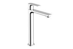 Змішувач для умивальника Hansgrohe REBRIS E 240, CoolStart,EcoSmart +, хром