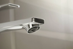Змішувач для умивальника Hansgrohe REBRIS E 240, CoolStart,EcoSmart +, хром Фото - 1