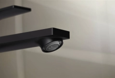 Смеситель для умывальника Hansgrohe REBRIS E 240, CoolStart,EcoSmart+, черный матовый Фото - 1