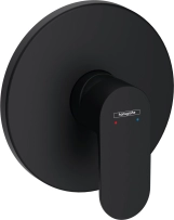 Змішувач для душу Hansgrohe REBRIS S, чорний  матовий