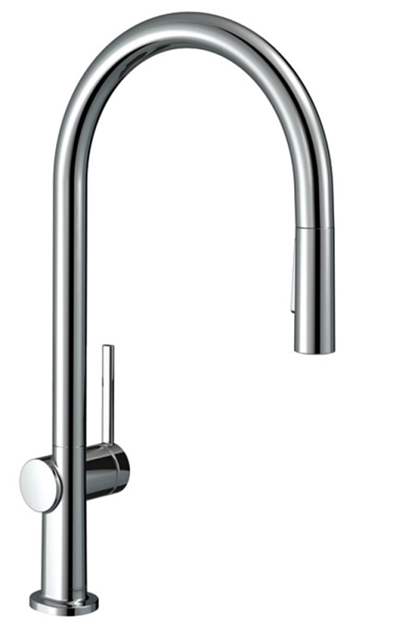 Змішувач для кухні Hansgrohe TALIS M54, одноважiльний, 210, з витяжним душем, 2jet, sBox, хром