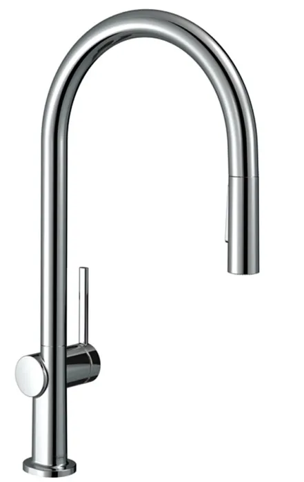 Змішувач для кухні Hansgrohe TALIS M54, одноважiльний, 210, з витяжним душем, 2jet, sBox, хром