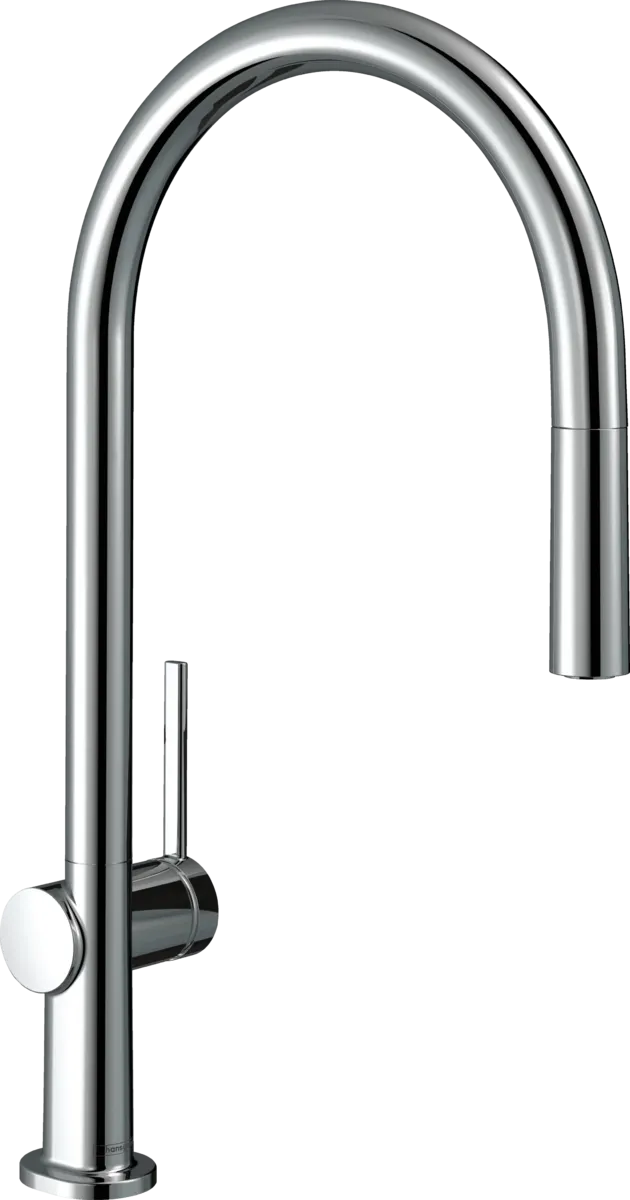 Кухонный смеситель Hansgrohe Talis 210 1jet с вытяжным изливом, хром (72802000)