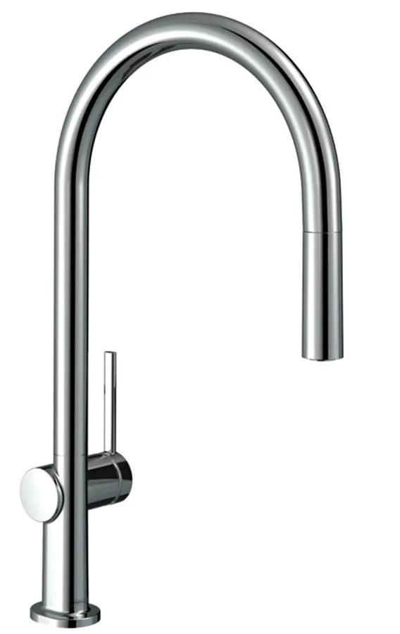 Кухонний змішувач Hansgrohe Talis 210 1jet з витяжним виливом Sbox, хром (72803000)