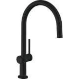 Змішувач для кухні Hansgrohe TALIS M54  220, одноважiльний, 1jet, чорний матовий