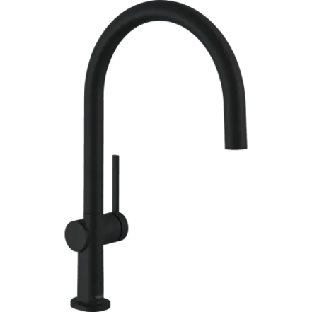 Смеситель для кухни Hansgrohe TALIS M54 220, однорычажный, 1jet, черный матовый