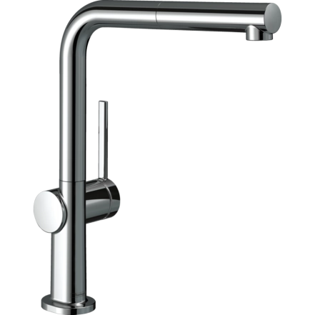 Смеситель для кухни Hansgrohe TALIS M54, однорычажный, 270, с выдвижным изливом, 1jet, хром
