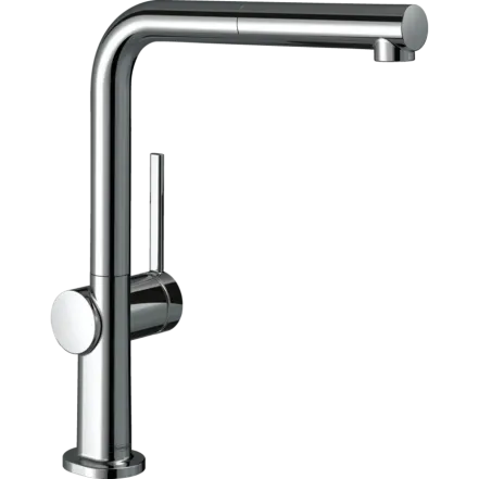 Смеситель для кухни Hansgrohe TALIS M54, однорычажный, 270, с выдвижным изливом, 1jet, хром