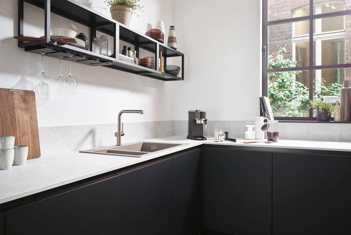 Смеситель для кухни Hansgrohe Talis M54 215мм, нержавеющая сталь (72808800) Фото - 1