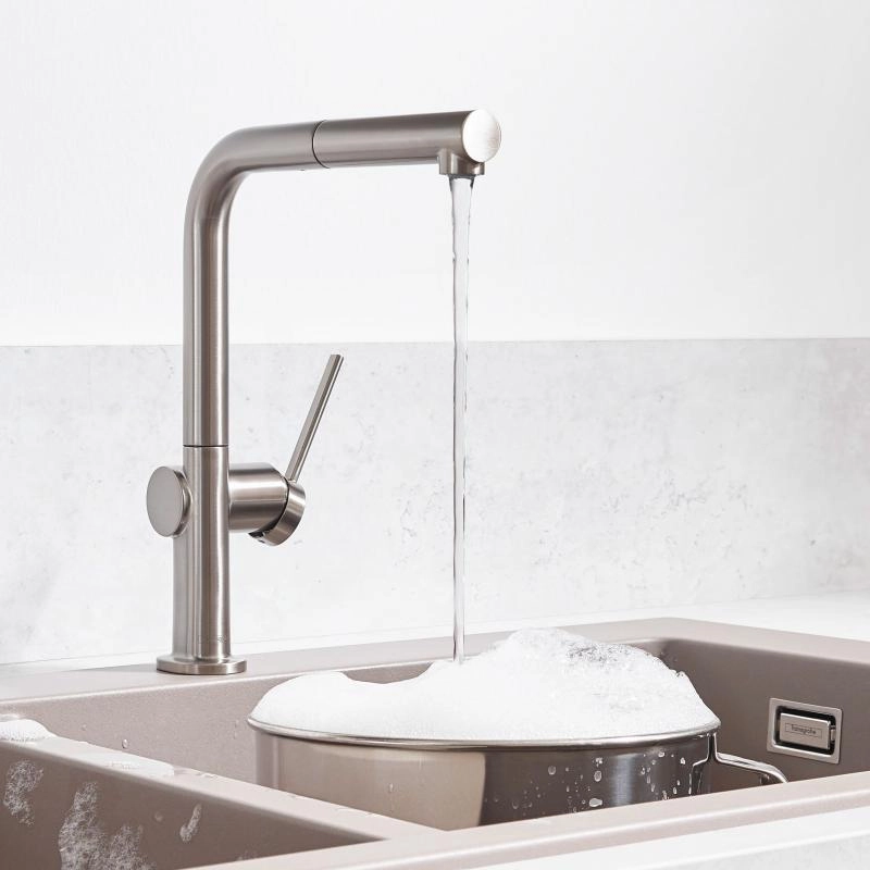 Смеситель для кухни Hansgrohe Talis M54 215мм, нержавеющая сталь (72808800) Фото - 4