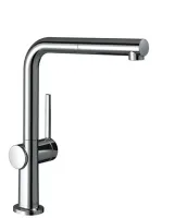 Смеситель для кухни Hansgrohe TALIS M54, однорычажный, 270, с вытяжным изливом, 1jet, sBox, хром